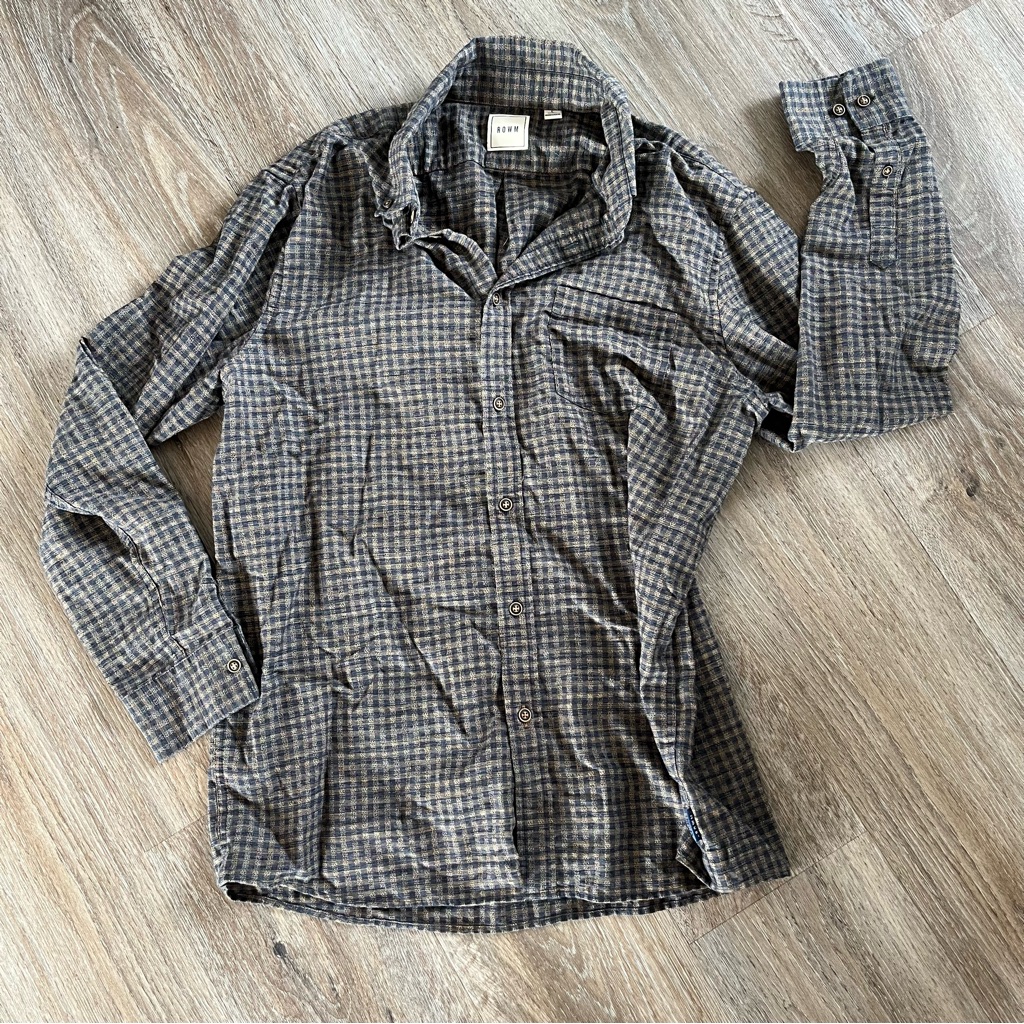 Rowm Plaid Button Down
